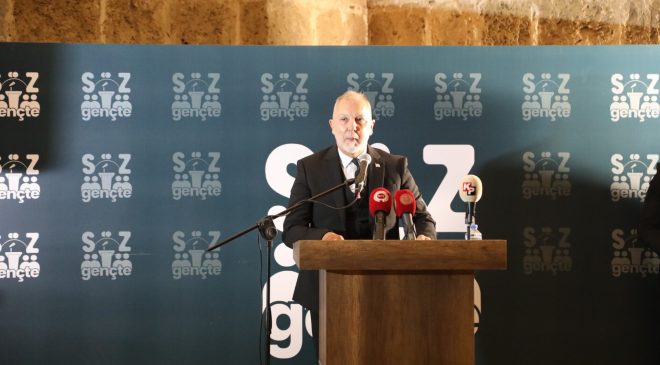 DP, “Söz Gençte, Kürsü Sende” programına katıldı
