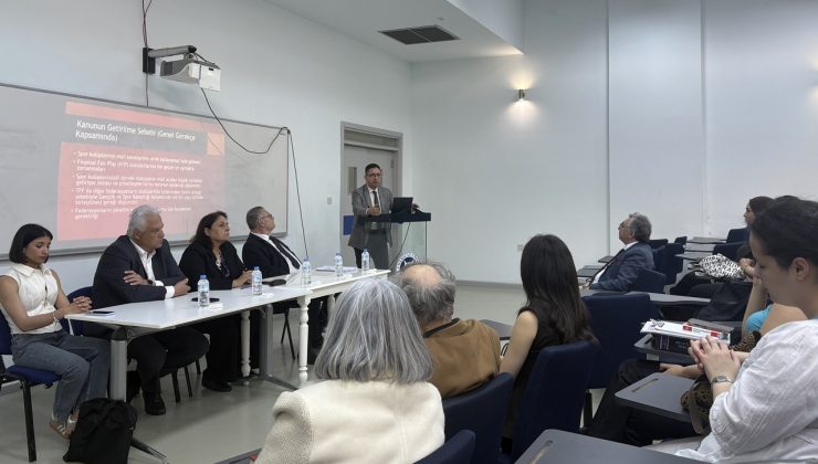 GAÜ’de “Spor Kulüpleri Yöneticilerinin Hukuki ve Cezai Sorumlulukları” paneli düzenlendi