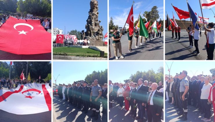 Gazimağusa’da 19 Mayıs törenle kutlandı