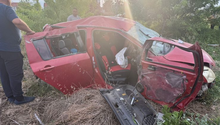 İskele-Gazimağusa ana yolunda kaza..Üçü çocuk beş yaralı