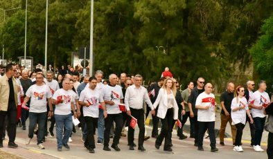 Lefkoşa’da 19 Mayıs kortej yürüyüşü yapıldı