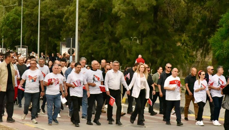 Lefkoşa’da 19 Mayıs kortej yürüyüşü yapıldı