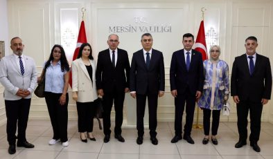 Şehit Aileleri ve Malül Gaziler Derneği, 19 Mayıs dolayısıyla Mersin’de temaslarda bulundu