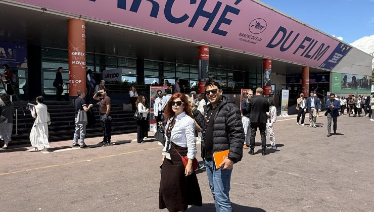 Ömer Evre ve Hatice Tezcan Cannes’da Kıbrıs Türk Sinemasını temsil etti
