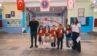 “Temiz okul, temiz şehir” projesine katılan 400’ü aşkın öğrenciye teşvik ödülleri verildi