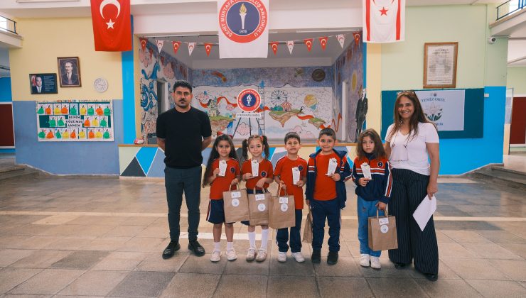 “Temiz okul, temiz şehir” projesine katılan 400’ü aşkın öğrenciye teşvik ödülleri verildi