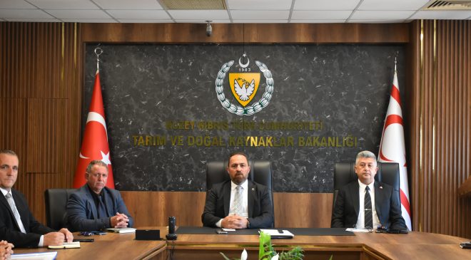 Tarım ve Doğal Kaynaklar Bakanlığı’nda yangın koordinasyon toplantısı yapıldı