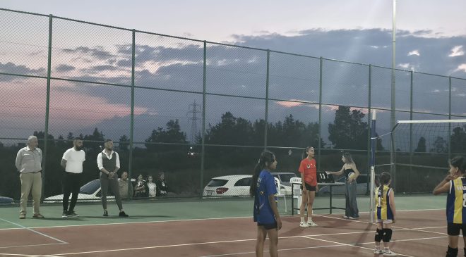 Geçitkale-Serdarlı Belediyesi spor festivali başladı