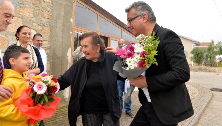 Cumhurbaşkanı Erhürman Karapaşa Köyü’nü ziyaret etti