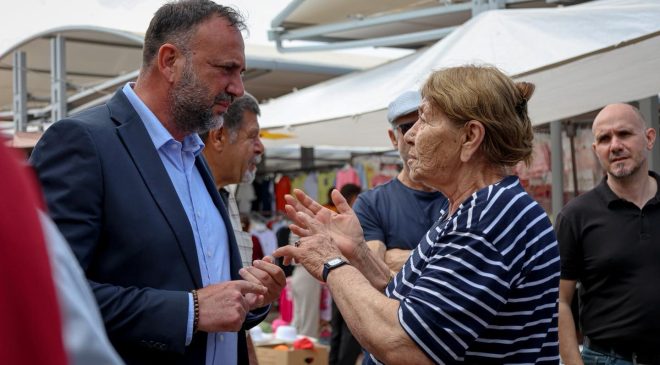 Çeler, Güzelyurt açık pazarı ve çarşısını ziyaret etti