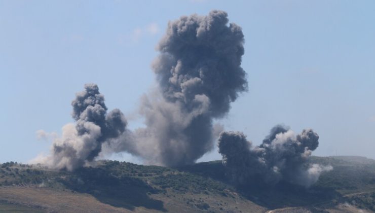 İsrail ordusu, Lübnan’ın güneyindeki Sur kenti ve çevresine hava saldırıları başlattı