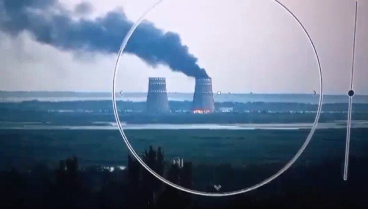Rosatom: “Zaporijya Nükleer Güç Santrali’ne Ukrayna İHA’sı isabet etti”
