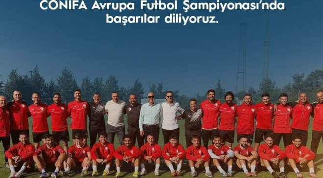Üstel, KKTC A Milli Futbol Takımı’na başarılar diledi