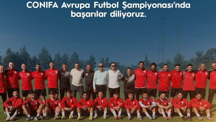 Üstel, KKTC A Milli Futbol Takımı’na başarılar diledi