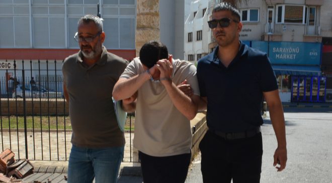 Lefkoşa’da meydana gelen müstahdem tarafından sirkat suçundan tutuklanan M.Ö mahkemeye çıkarıldı.