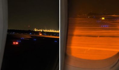 Yolcu uçağı, kalkış sırasında piste çıkan kişiye çarptı