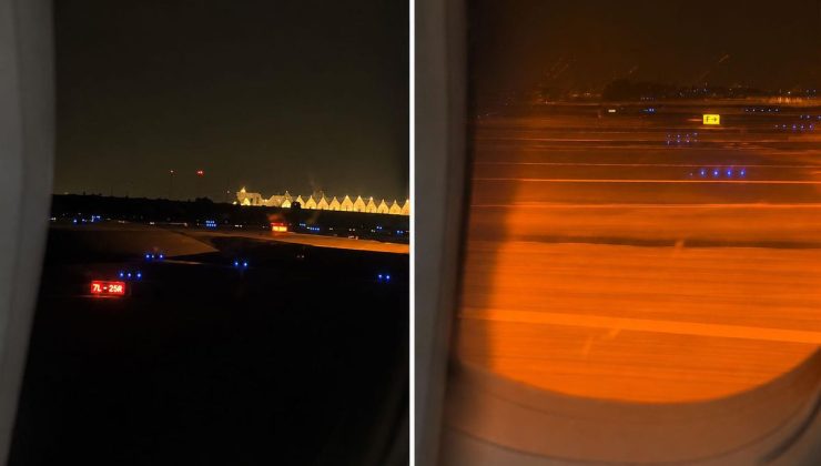 Yolcu uçağı, kalkış sırasında piste çıkan kişiye çarptı