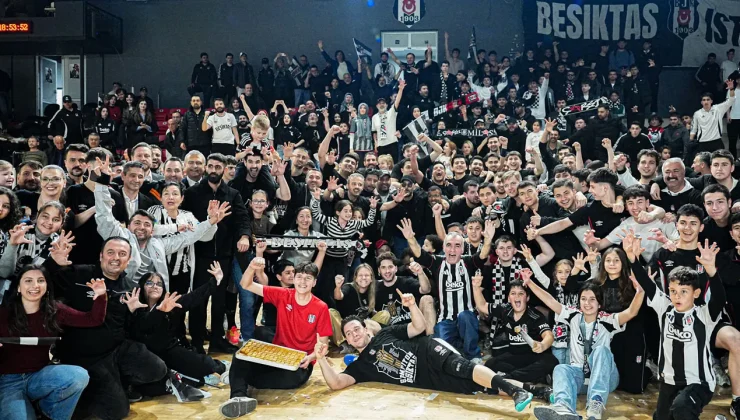 Beşiktaş ligin bitimine 2 hafta kala şampiyon oldu