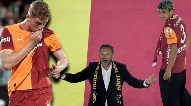 Galatasaray şampiyonluk kutlamasında bir eksik: Formada yazan isim dikkat çekti