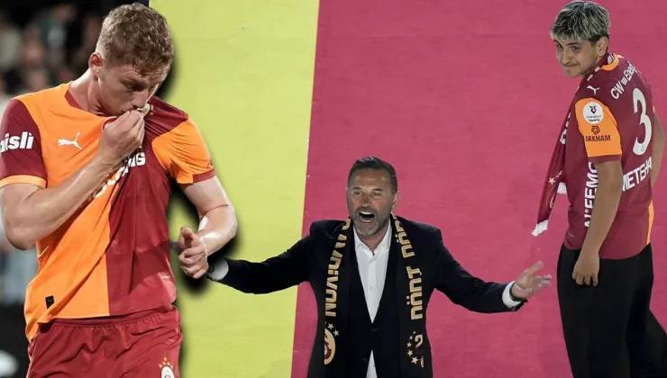 Galatasaray şampiyonluk kutlamasında bir eksik: Formada yazan isim dikkat çekti