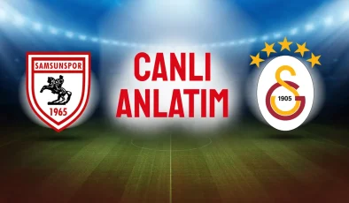 Galatasaray, Samsun’da şampiyonluk için sahada!