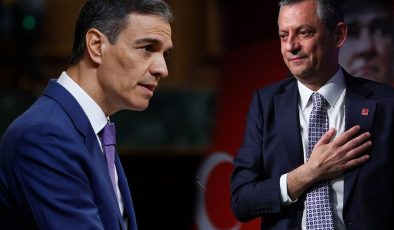İspanya Başbakanı Pedro Sanchez, Özgür Özel’i reddetti