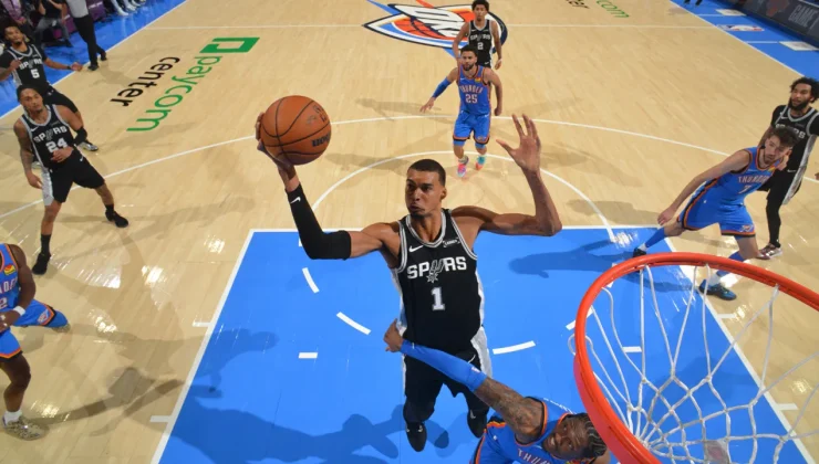 NBA’de tarihi maç: Victor Wembanyama, Kareem Abdul-Jabbar’ın rekorunu kırdı