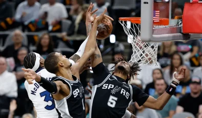 NBA’de Timberwolves’a 29 sayı fark: Spurs seride öne geçti