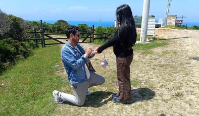 Sinop’ta Romantik Evlilik Teklifi