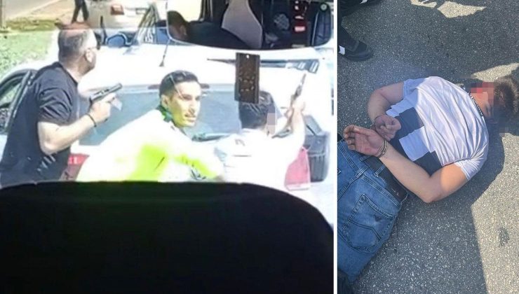 İki sevgili terör estirdi: Taksiciyi rehin alıp, polisle çatıştılar