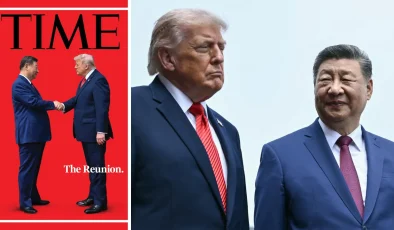 TIME’ın ‘kavuşma’ kapağı gündem oldu: Küresel güç dengesi doğuya kayıyor