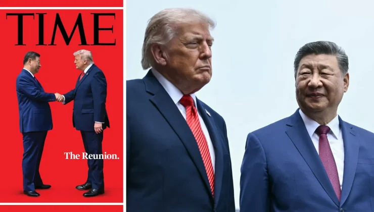 TIME’ın ‘kavuşma’ kapağı gündem oldu: Küresel güç dengesi doğuya kayıyor