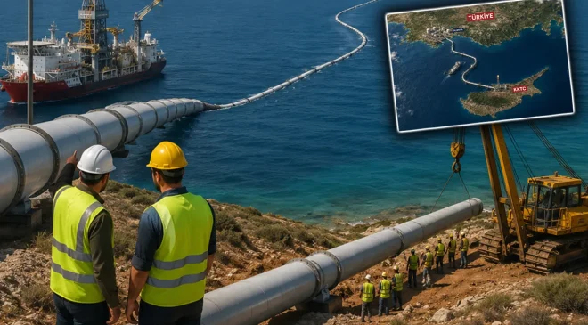 Türkiye ile KKTC arasında tarihi proje! 97 kilometrelik boru hattı kurulacak