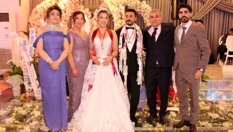 Uşak’ta 15 şahitli nikah töreni