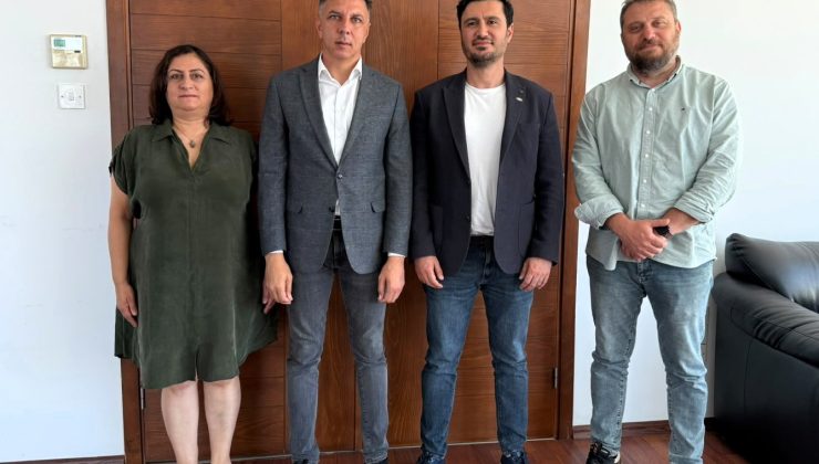 Çelik, Amcaoğlu’nu ziyaret etti