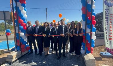 Çatalköy’de 1 Haziran Dünya Çocuk Günü kapsamında Atatürk Büstü ve Yıldız Sanat Parkı açıldı