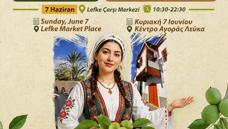 Lefke Ceviz Festivali, pazar günü yapılacak