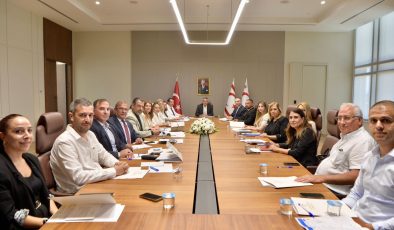 Cumhurbaşkanlığında tescilli ürünlerle ilgili toplantı yapıldı