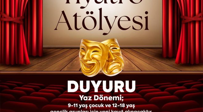 Girne Belediyesi, Tiyatro Atölyesi için kayıtların başladığını duyurdu