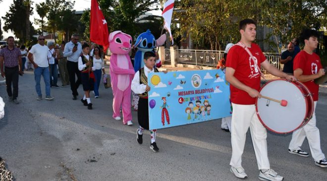 Mesarya’da 4. Çocuk Festivali düzenlendi