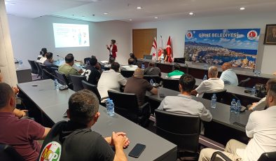 Girne Belediyesi “Gıda Hijyeni ve Güvenliği Eğitimi” tamamlandı