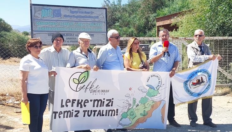 Gemikonağı’ndaki CMC maden atıkları kirliliğine dikkat çekildi