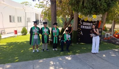 Girne Özel Eğitim ve İş Eğitim Okulu’nda mezuniyet töreni