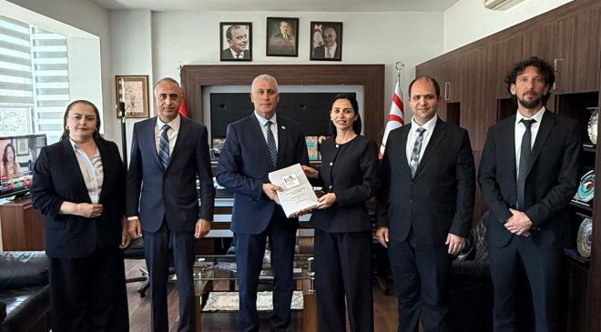 Amcaoğlu, Rekabet Kurulu üyelerini kabul etti