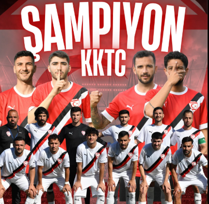 KKTC Futbol Milli Takımı Conifa Euro 2026’da şampiyon oldu
