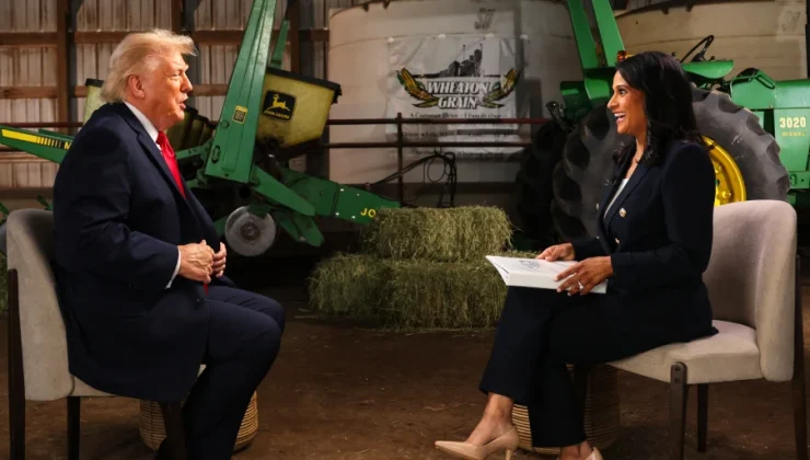 Sunucunun sorusuna kızan Trump, NBC röportajını yarıda bıraktı