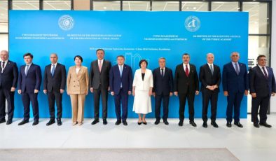 Kazakistan’da TDT Eğitim Bakanları toplantısı: Milli Eğitim Bakanı Çavuşoğlu ile YÖDAK Başkanı Hocanın da katıldı