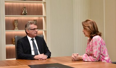 Erhürman – Holguin görüşmesi başladı