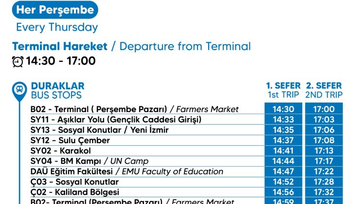 GMB’nin Esnek Toplu Taşıma Sistemi’nde yeni dönem hat ve sefer düzenlemesi