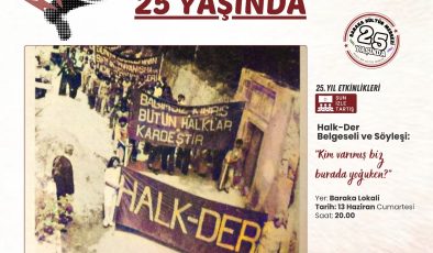 Baraka Kültür Merkezi izle-tartış etkinliğinde Halk-Der belgeseli gösterilecek